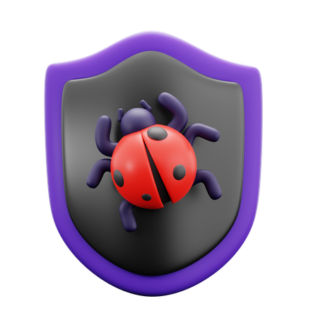 Logiciel antivirus  3D Icon