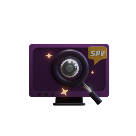 Spyware  3D Icon