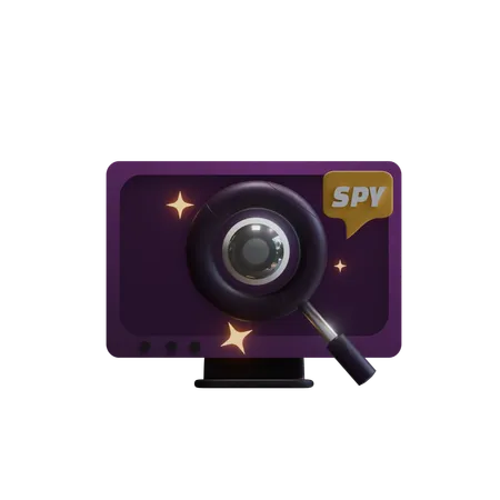 Spyware  3D Icon