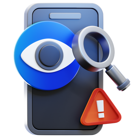 Logiciel espion  3D Icon