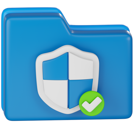 Sécurité des logiciels  3D Icon