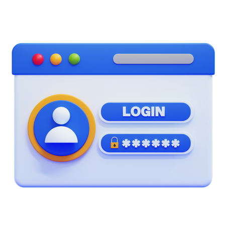 Conecte-se  3D Icon