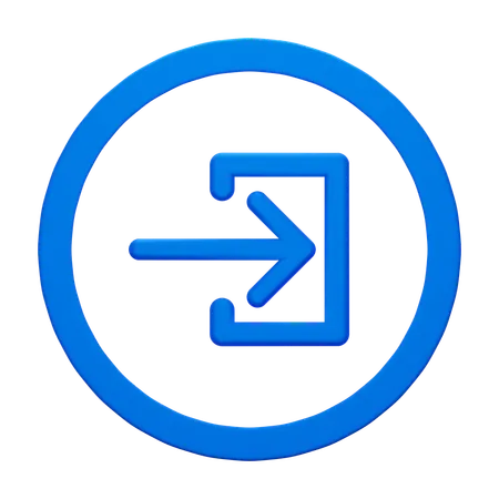 Conecte-se  3D Icon