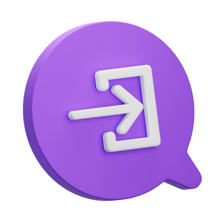 Conecte-se  3D Icon