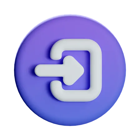 Conecte-se  3D Icon
