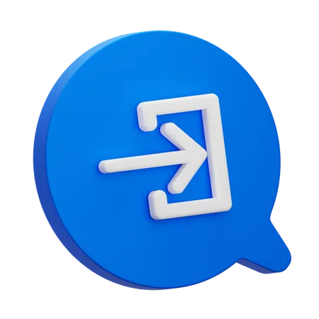 Conecte-se  3D Icon