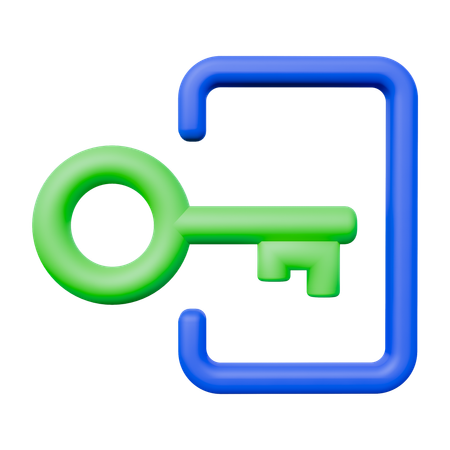 Login  3D Icon