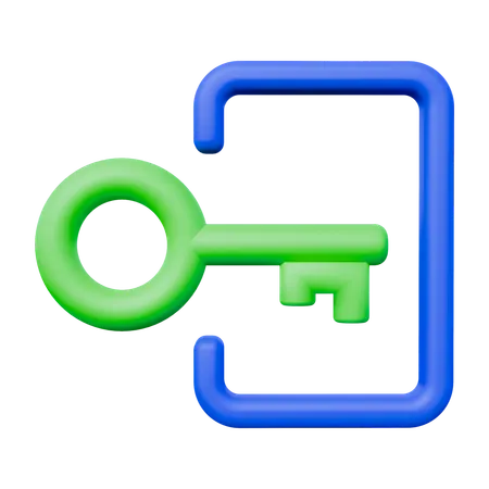 Login  3D Icon