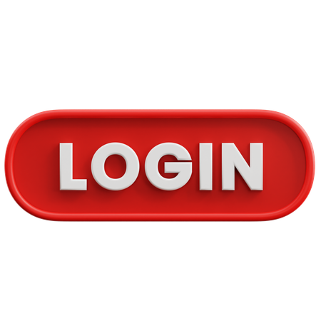 LOGIN  3D Icon