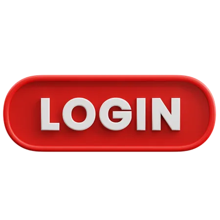 LOGIN  3D Icon