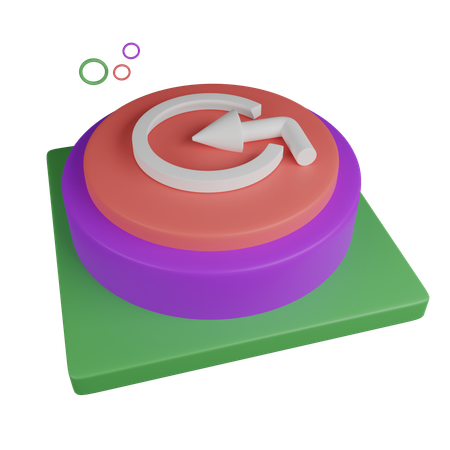 Login button  3D Icon