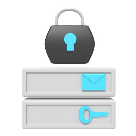 Login Lock  3D Icon