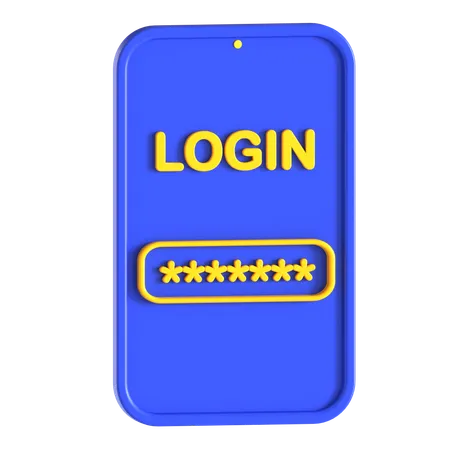 Login Passwords  3D Icon