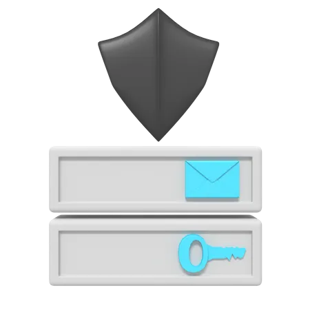 Login Security  3D Icon