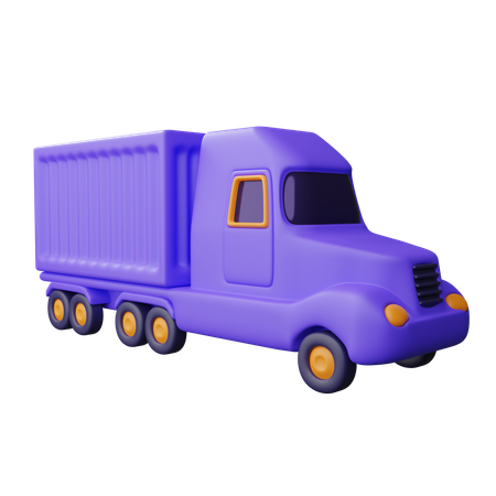 Logistic  3D Icon