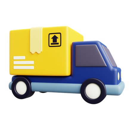 Logistic Delivery 3D Icon