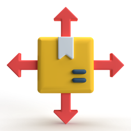 물류유통  3D Icon