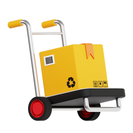 Logistic Dolly  3D Icon