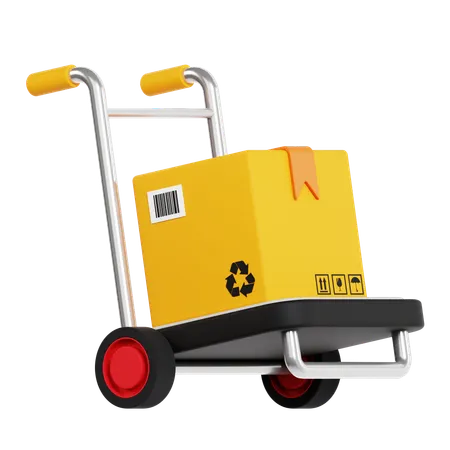 Logistic Dolly  3D Icon