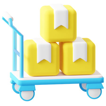 Logistic Lorry  3D Icon