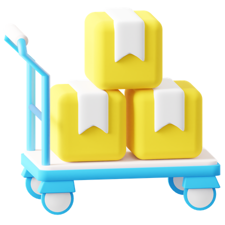 Logistic Lorry 3D Icon