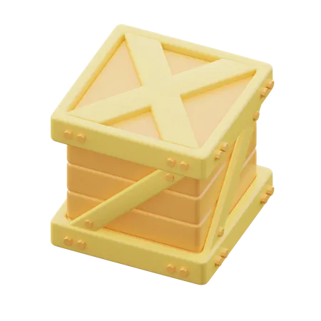 Logistic Package 3D Icon
