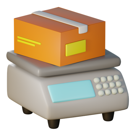 Logistic Scale  3D Icon
