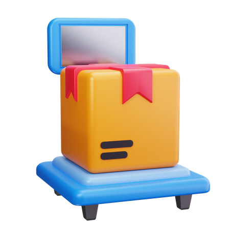 Logistic Scale  3D Icon
