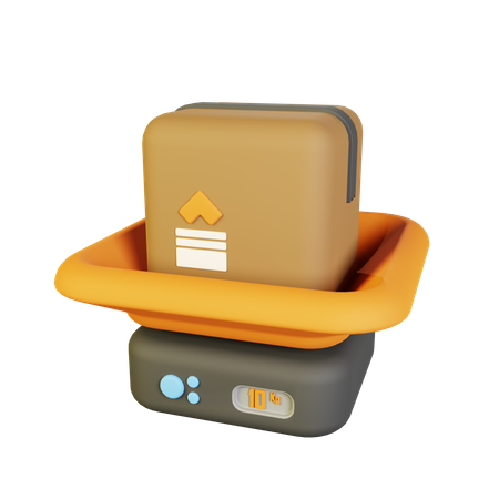 Logistic Scale  3D Icon