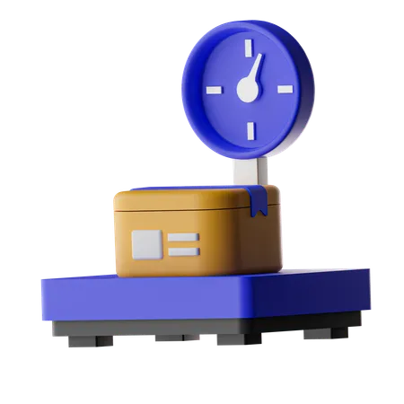 Logistic Scale  3D Icon