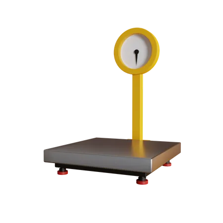 Logistic Scale  3D Icon