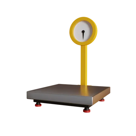 Logistic Scale 3D Icon