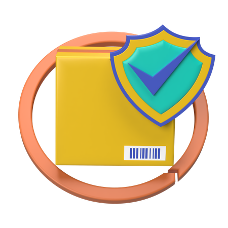 Logistic Security  3D Icon