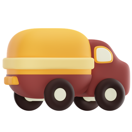 Logistic Truck  3D Icon