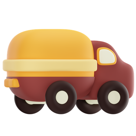 Logistic Truck  3D Icon