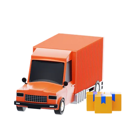 Logistik Lieferung  3D Icon