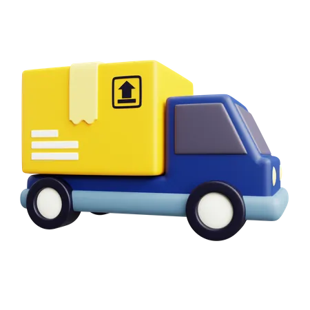 Logistiklieferung  3D Icon