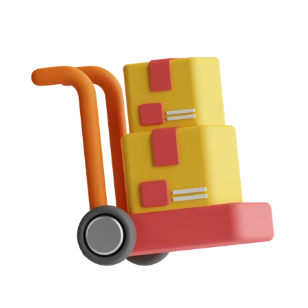 Logistikwagen  3D Icon