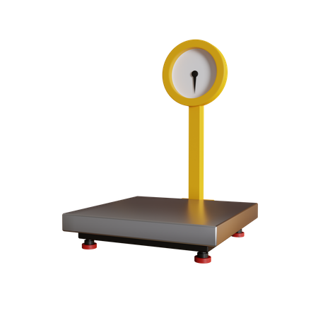 Logistikwaage  3D Icon