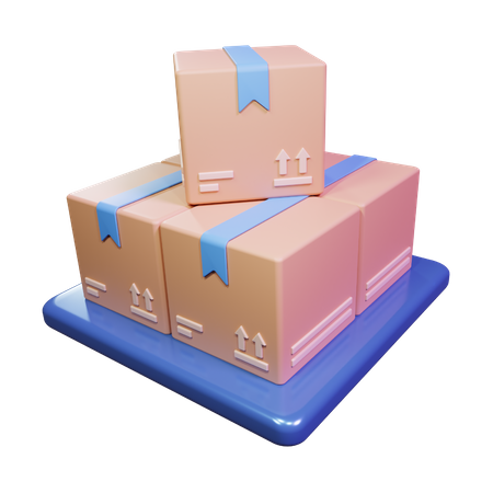 Logistique  3D Icon