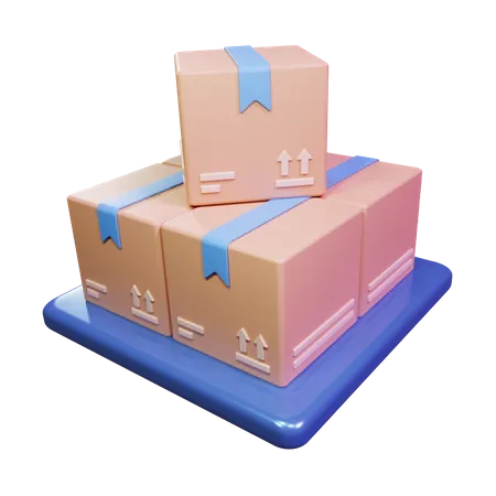 Logistique  3D Icon