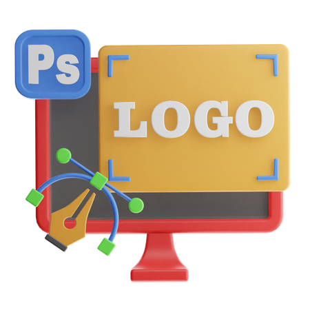 Logo Design  3D Icon