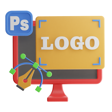 Logo Design  3D Icon