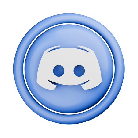 Logo de discorde  3D Icon