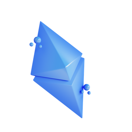Logo Ethereum  3D Icon