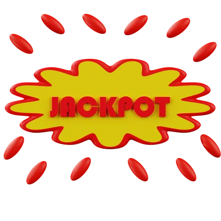 Logo du jackpot  3D Icon