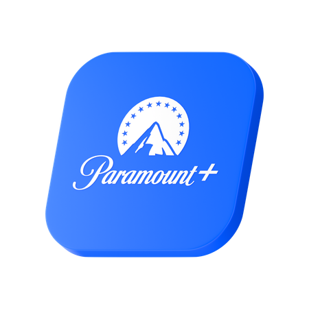 Logo de Paramount Plus  3D Icon