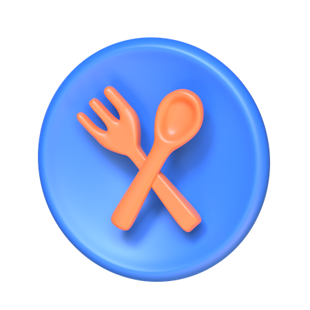 Logo du restaurant  3D Icon