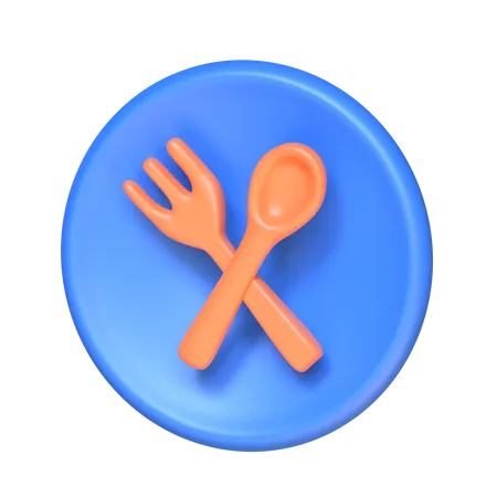 Logo du restaurant  3D Icon