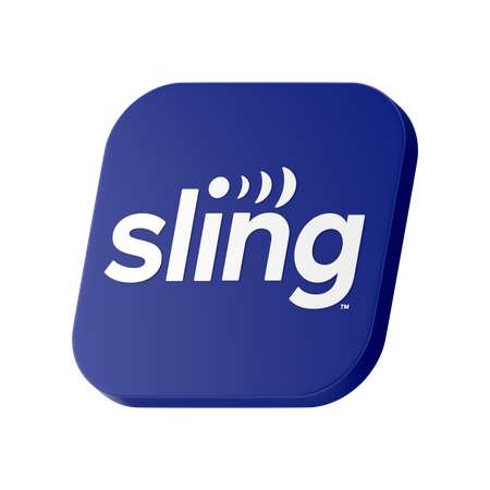 Logo de sling tv  3D Icon